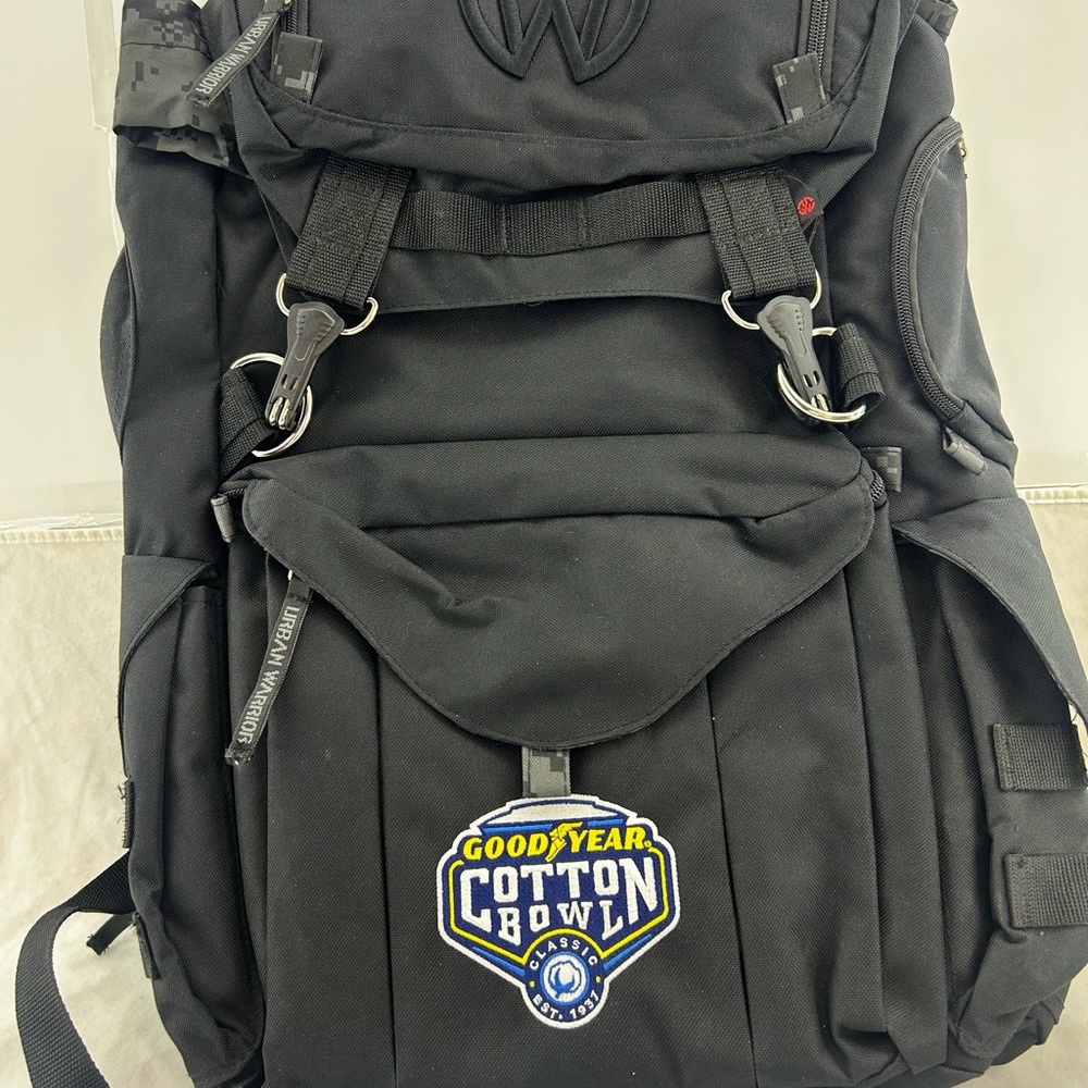 Texas A&M Aggie Football Cotton Bowl Classic‎ Black Urban Warrior Backpack 2013